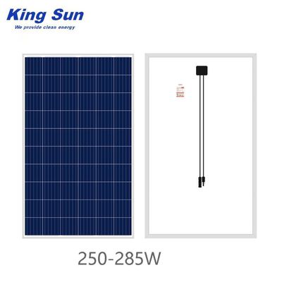 Pannelli solari di vetro di PV di 285 watt del doppio verde di energia